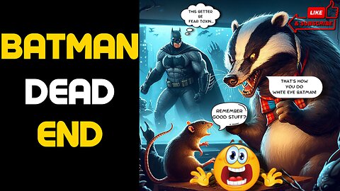 Badger & Rat Retro React: Batman Dead End