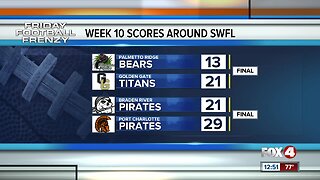 Highlights and Scores week 9 high school football Southwest Florida