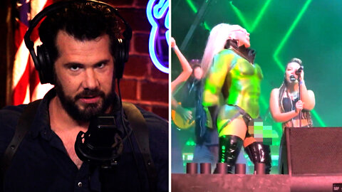 Christina Aguilera's HUGE Strap-On at "Kid Friendly" Pride Fest| Louder With Crowder