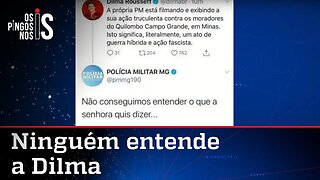Dilma acusa PM de fascismo e toma resposta da corporação
