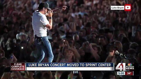 Rescheduled Luke Bryan concert moved from Louisburg to Sprint Center