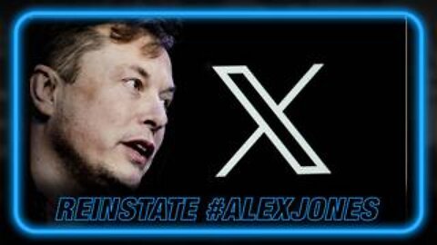Reinstate #AlexJones to Take Twitter (X) by Storm