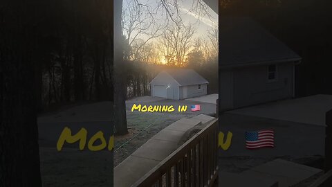 Sunrise in America #prepperboss #shorts #sunrise