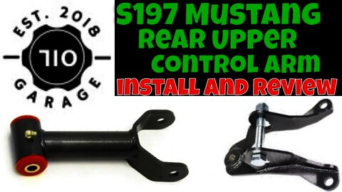 S197 upper control arm install