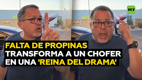 Conductor se enfada al no recibir propina “por primera vez en su vida”