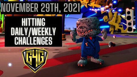 11.29.2021 | Blankos Block Party Daily - Leveling up my At0ms through challenges!