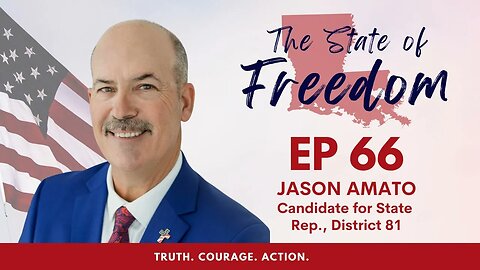 Episode 66 - Candidate Endorsement Series feat. Jason Amato, State Representative Candidate,...