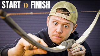 "D STYLE BOW" Tillering Start to Finish (Tillering Course ep 13)