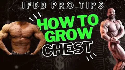 HOW TO GROW: Chest — IFBB PRO Bodybuilder & Medical Doctor's System