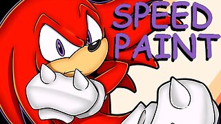 Speed Paint - Knuckles The Echidna