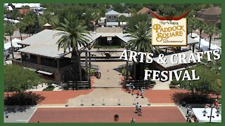 Arts & Crafts Festival At The Brownwood Paddock Square | In The Villages, Florida | With Ira Miller