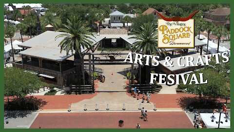 Arts & Crafts Festival At The Brownwood Paddock Square | In The Villages, Florida | With Ira Miller