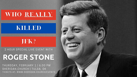 Who REALLY Killed JFK? | Live Event With Roger Stone in Tulsa, Oklahoma