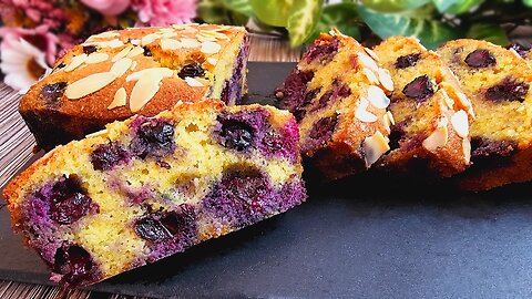 Delicious and healthy blueberry cake, ready in 5 minutes❗You will be surprised❗