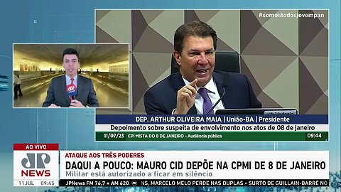 Schelp, d'Avila e Beraldo analisam CPMI do 8 de Janeiro com Mauro Cid