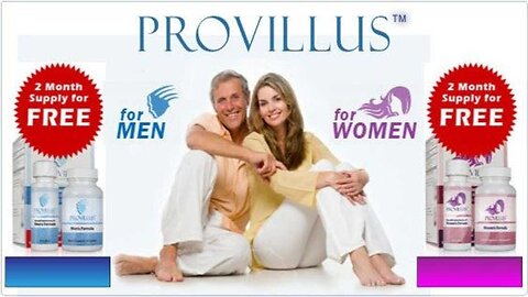TIRED OF LOSING YOUR HAIR? PROVILLUS CAN HELP!
