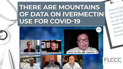 Dr. Hector Carvallo, Argentina: The data on Ivermectin is more than other drugs for Covid combined.