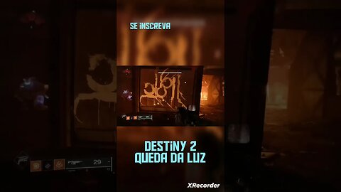 DESTINY 2 QUEDA DA LUZ TEMPORADA 6 GAME PLAY EM PORTUGUÊS #xboxseriess #shots