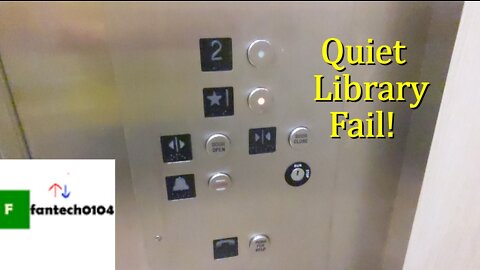 Loud Arrow Hydraulic Elevator @ West Milford Township Library - West Milford, New Jersey