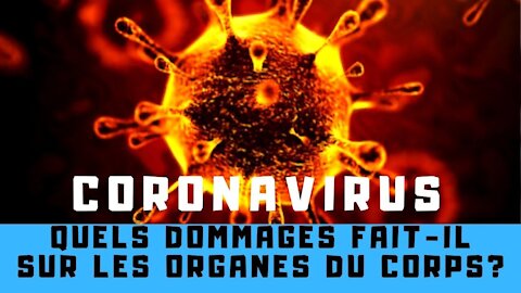 Coronavirus : Quels dommages mortels fait-il sur les organes du corps ? Affolant