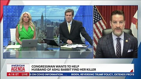 Congressman Wants to help husband of Ashli Babbit find her Killer