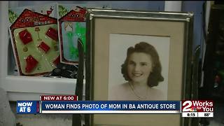 Woman finds photo of her mom