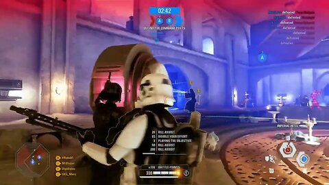 Star Wars Battlefront 2: Galactic Assault Gameplay Highlights (No Commentary)