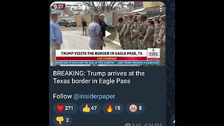 News Shorts: Trump Visited Eagle Pass, Texas