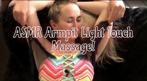 ASMR Armpit Tickle with Ostrich Feathers!