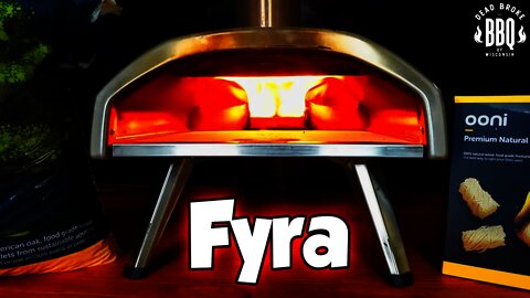 Ooni Fyra Portable Wood Fired Outdoor Pizza Oven Setup and Light Up