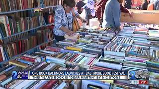 One Book Baltimore Launches Book Festival