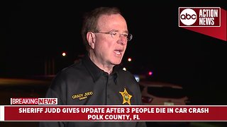 Three dead in Polk County car crash, deputies say