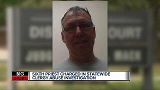 Sixth priest charged in statewide clergy abuse investigation