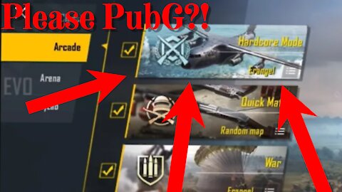 Please Bring Back Hardcore Mode?! 🙏🥺 - PubG Mobile