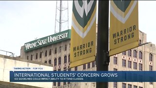 Wayne State University international students have growing concerns over ICE guidelines