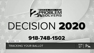 DECISION 2020: Tracking your ballot