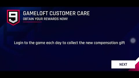 Claiming the 5th Daily Compensation Gifts | Asphalt 9: Legends