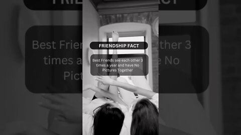 Friendship fact #friends #bff #bffs #bestfriend #bestfriends #factsshorts #fyp