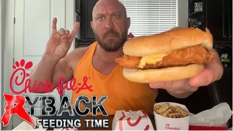 Ryback Goes All Out On Chik-Fil-A Honey Pepper Pimento Chicken Sandwiches