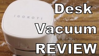 IGOKOTI desk vacuum from amazon TRENDING TIKTOK ITEM review