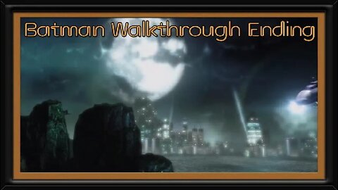 Batman Arkham Asylum Walkthrough / Ending (PS5)