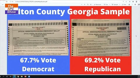 Jovan Hutton Pulitzer's 2020 Election Fraud Presentation In Fulton County Georgia 🟠⚪🟣