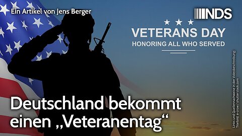 Deutschland bekommt einen „Veteranentag“Jens Berger@NDS🙈🐑🐑🐑 COV ID1984