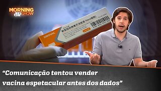 A COMUNICAÇÃO DA CORONAVAC FOI UM DESASTRE