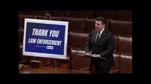 Rep. Obernolte celebrates law enforcement on the floor of the U.S. House of Representatives