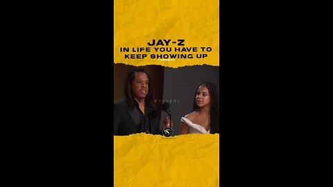 @jayz In life you have to keep showing up. #grammys #jayz 🎥 @recordingacademy