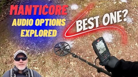 Minelab Manticore Audio Options Explored - Which One is Best?