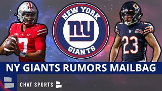 Giants Rumors: Daniel Jones On The Hot Seat? Draft CJ Stroud? Sign Kevin King or Kyle Fuller? | Q&A