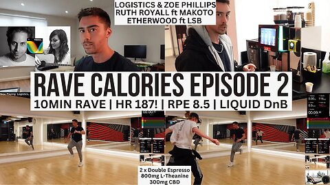 RAVE CALORIES EP 2 | HR 187 | SHUFFLE DANCE & LIQUID DnB from HOSPITAL RECORDS