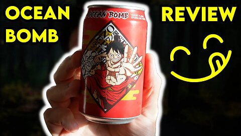 ONE PIECE Ocean Bomb Yogurt Sparkling Water Review